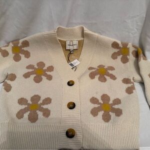 NWT Industry Women's Cream Cardigan
